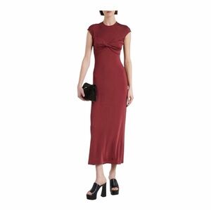 Tove Mali gathered jersey maxi dress